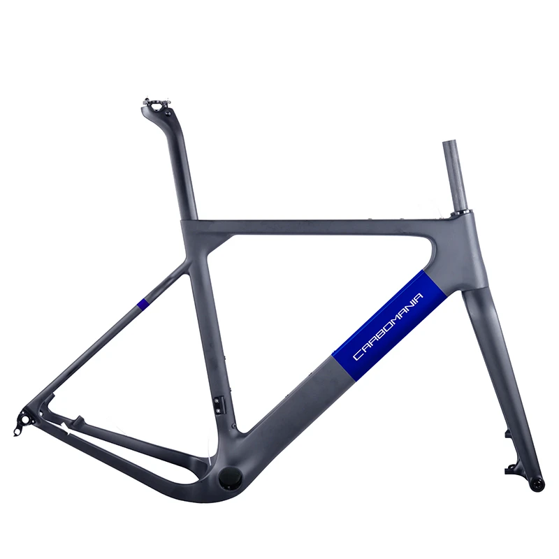 Карбоновая дорожная рама 27,5 er/700c гравийная велосипедная рама mtb карбоновый дисковый тормоз Велокросс велосипедная Рама в комплекте 650b через ось 12*142 мм