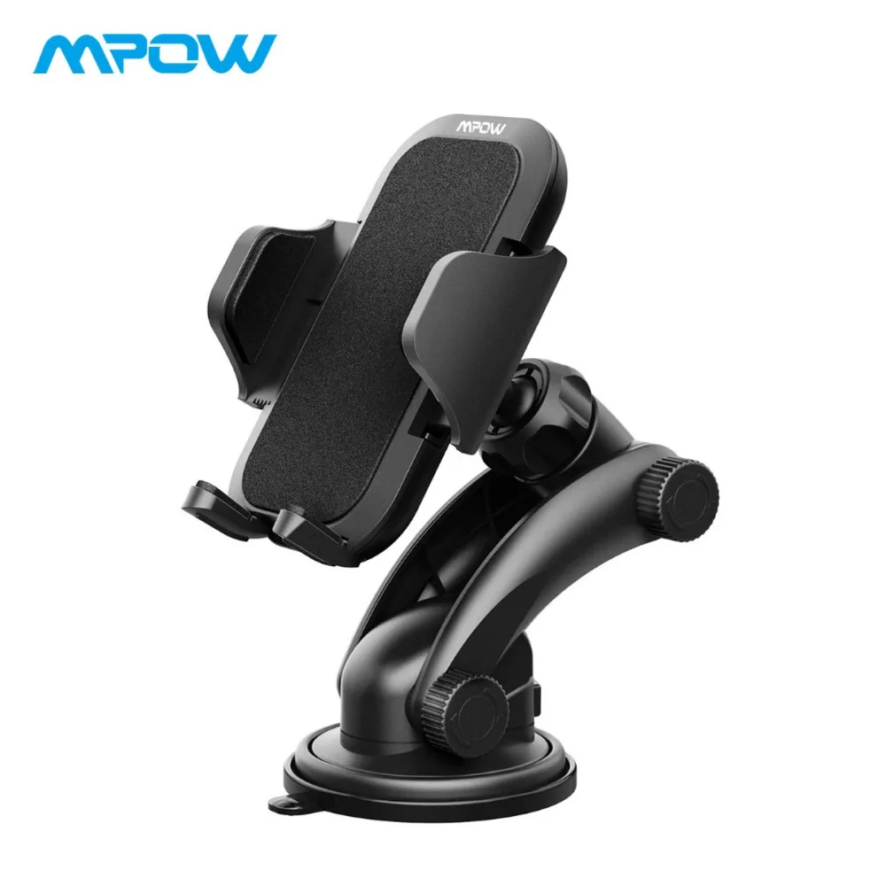 Mpow MCM12 универсальная приборная панель gps автомобильное крепление регулируемый держатель на лобовое стекло колыбель с сильной липкой гелевой накладкой автомобильный держатель для мобильного телефона
