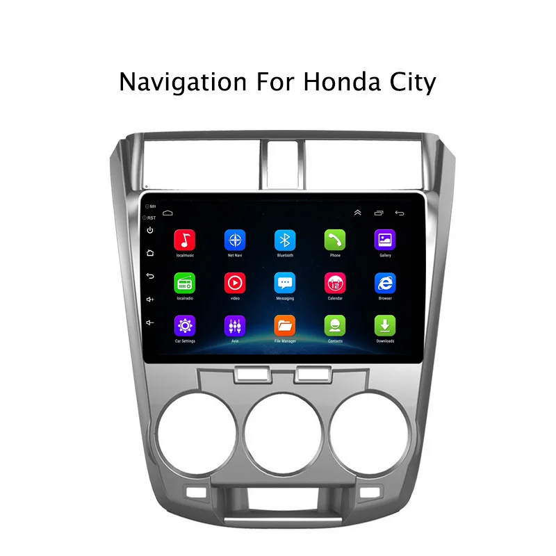 NAVITOPIA 10 1 дюймов 4G LTE WIFI головное устройство для Honda City 2008-2014 Android 6 0 2G + 32G