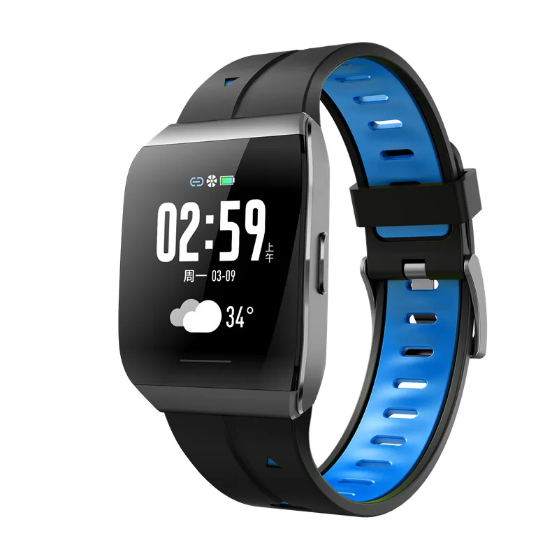 Смарт-браслет с сердечным ритмом IP68 водонепроницаемый спортивный фитнес-браслет