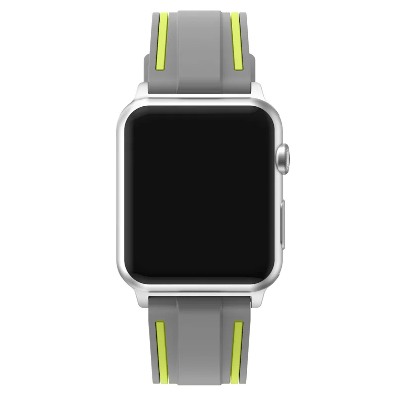 Высококачественный силиконовый спортивный ремешок для часов Apple Watch 38 мм 42 iwatch