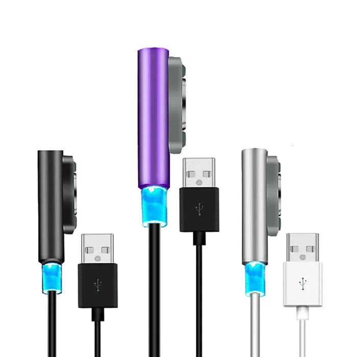 Vosicar Magnetic Charging Cable W/LED For Sony Xperia Z3 L55t Z2 Z1 Compact XL39h Freeshipping&Wholesale