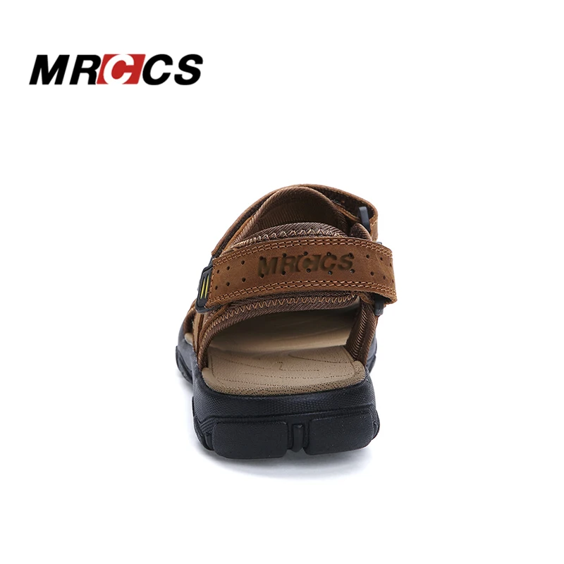 MRCCS/повседневные мужские сандалии хорошего качества большие размеры 38-47 летние
