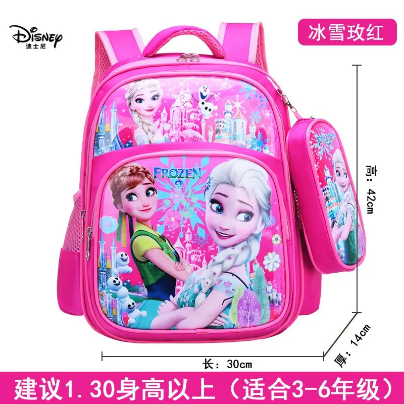 Disney новая сумка на плечо+ Сумка-карандаш для мальчиков и девочек с изображением Человека-паука, мультяшная сумка для начальной школы, уличный дорожный светильник, рюкзак для хранения - Цвет: A