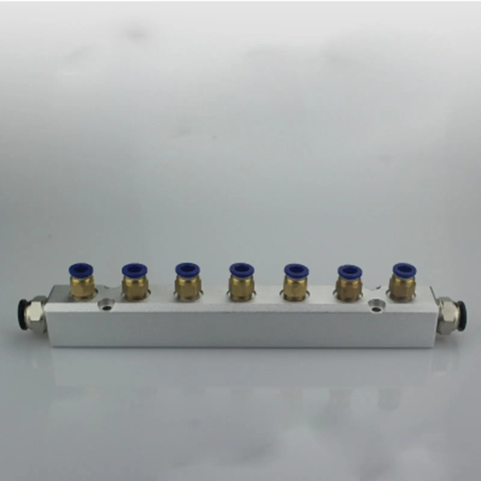 

A Kit 30x30mm 7 Way Pneumatic Air Manifold Splitter With Push Fit Coupler