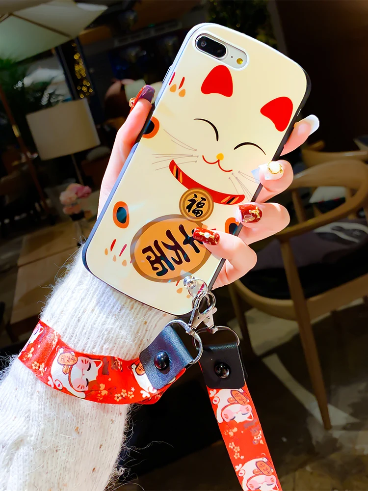 Геймпад дизайн для iPhone XR Lucky Cat tpu чехол iphone XS Max X 8plus 7 6 6S plus 8 blessing праздничный