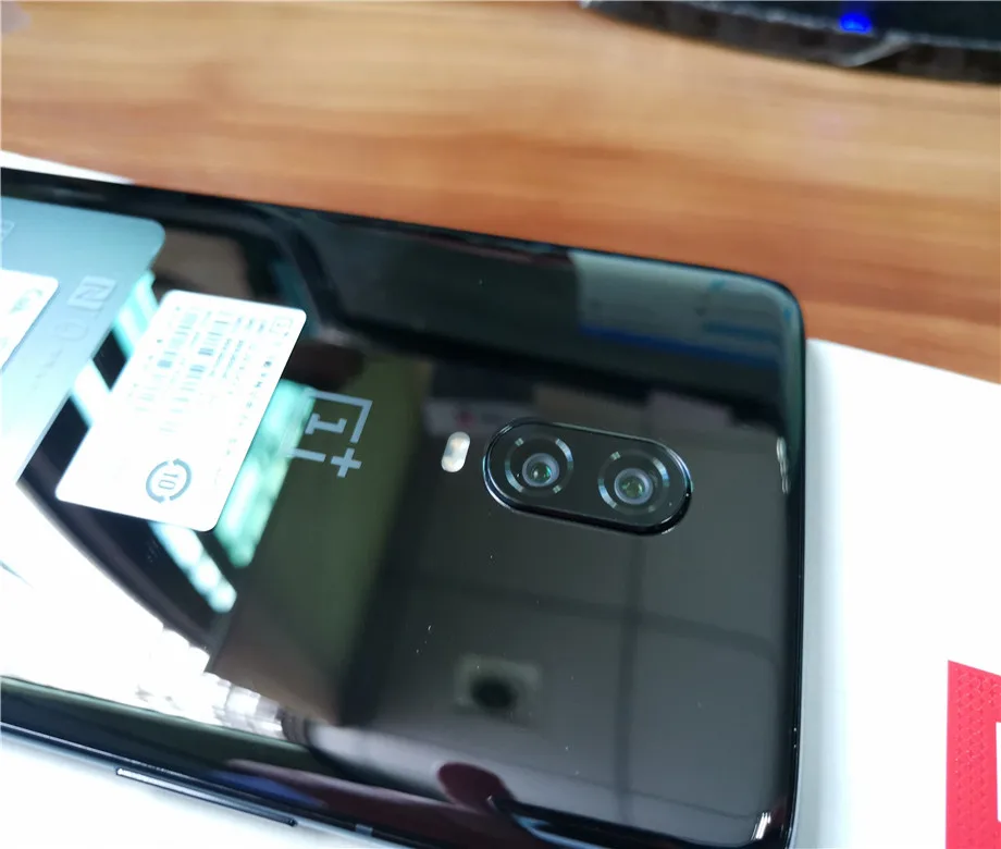 Мобильный телефон Oneplus 6T 8GB 128 GB, Snapdragon 845, Android 9,0, мобильный телефон AMOLED UD под экраном, отпечаток пальца, NFC, 20MP+ 16MP