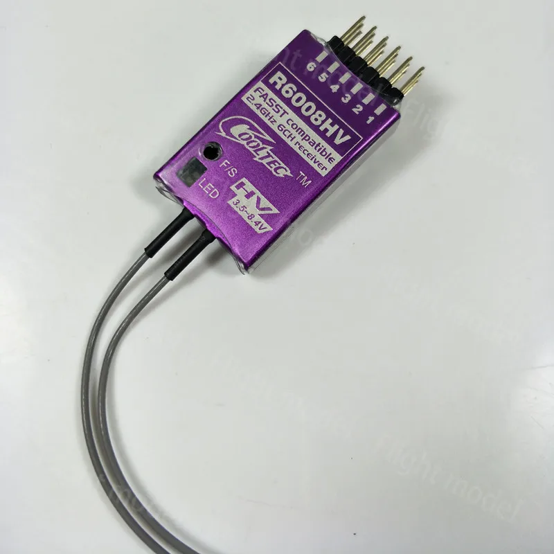 Фото Cooltech R6008HV/6-канальный Fasst приемник совместим с FUTABA Игрушки и хобби Cooltech R6008HV/6-канальный Fasst приемник совместим с FUTABA Игрушки и хобби
