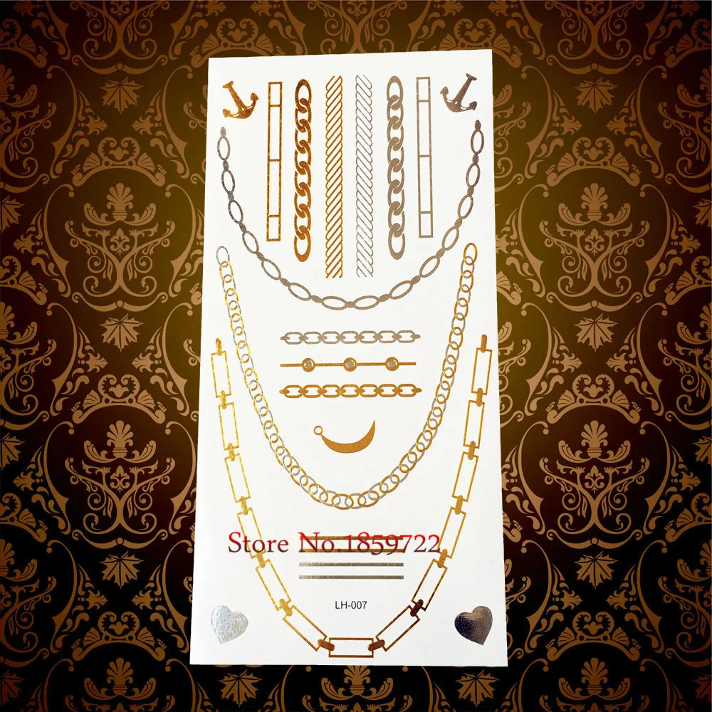 Новинка 1 шт. мужской женский боди-арт вспышка временная татуировка наклейка