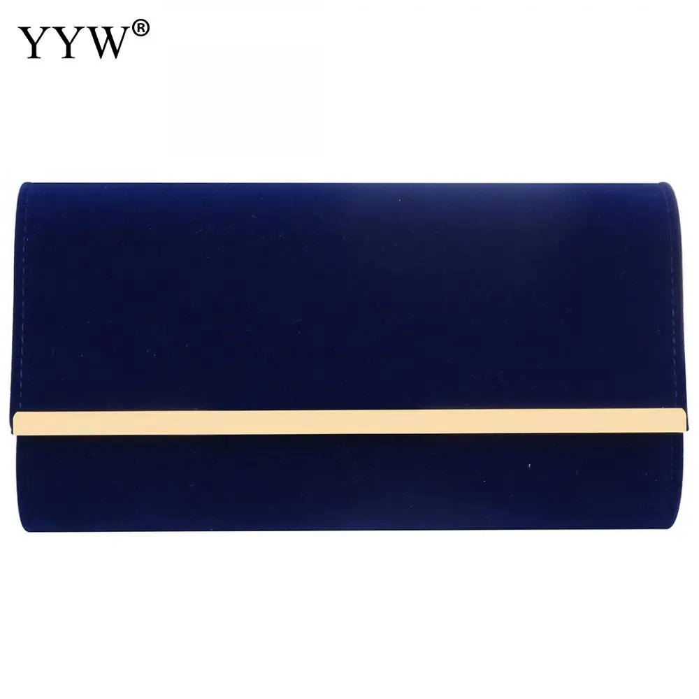 royal blue Синий байковый клатч, вечерние роскошные сумки, женские сумки, Дизайнерские клатчи для женщин, черный мешок, основная женская свадебная сумка, кошелек - Цвет: royal blue
