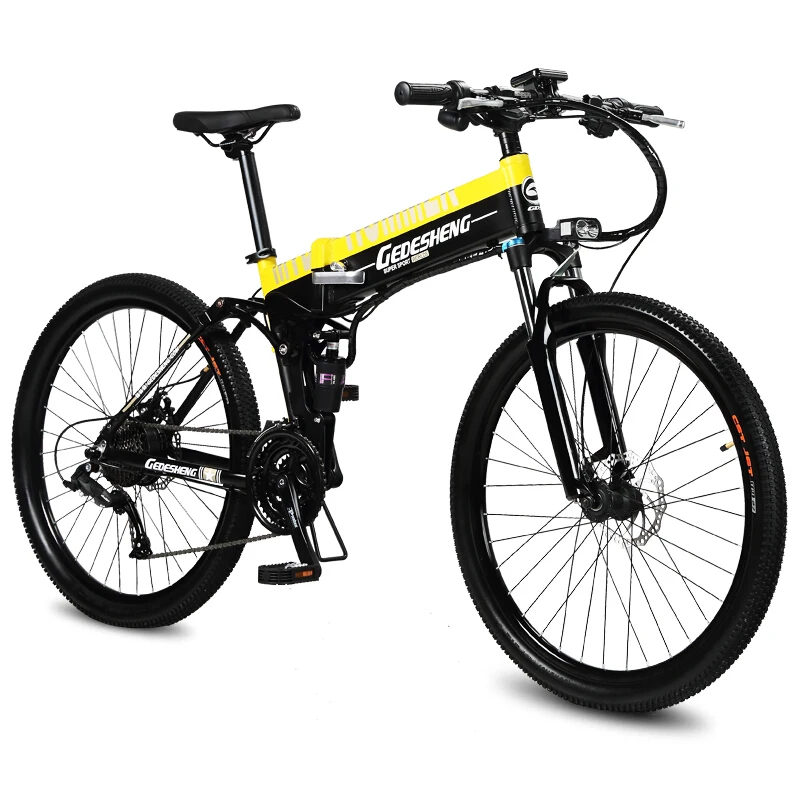 26 дюймов EBIKE Электрический горный велосипед складной электрический 48В литий