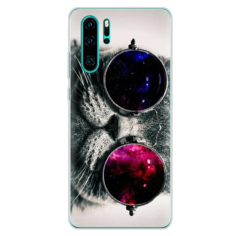 yanjingm Для huawei P30 Pro Чехол для huawei P30 Lite Силиконовый ТПУ задний Чехол мультяшный чехол для телефона для huawei P30Pro P 30 Lite VOG-L29 чехол - Цвет: yanjingm