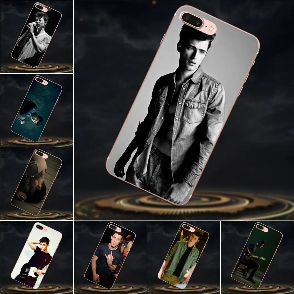 Shawn Mendes Face Мягкий Силиконовый ТПУ Прозрачный Роскошный чехол для Huawei P8 P9 P10 P20 P30 Mate