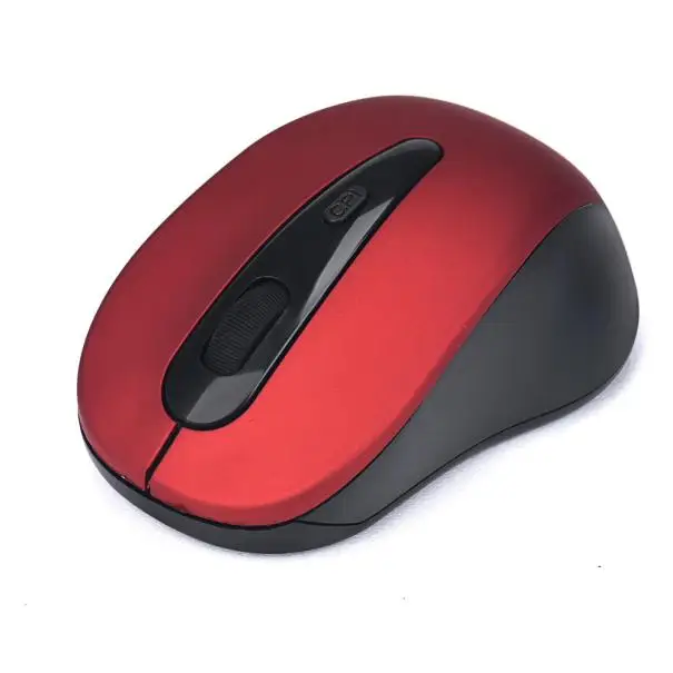 Red Игровая беспроводная мышь 2,4 ГГц USB 2000 dpi, Регулируемая мини-мышь, мыши для планшетов, ноутбуков, профессиональных компьютерных игр, геймеров, высокое качество - Цвет: Red