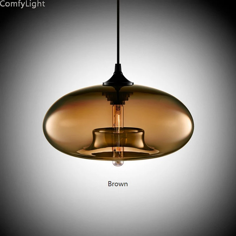 Vintage Pendant Lights Retro Glass Hanging lamp Russia Loft Luminaire Modern Kitchen Dining Bedroom Lamp E27 Lampholder | Освещение