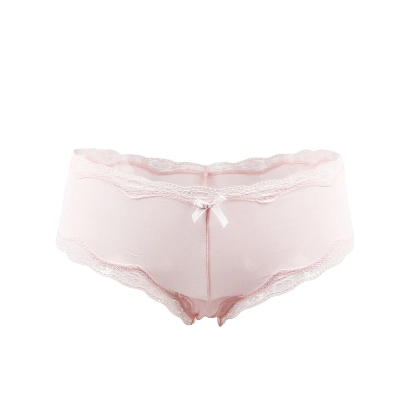 pink panty Женские трусы, нижнее белье, бесшовное нижнее белье, одноцветные трусы с заниженной талией, нейлон, сексуальное нижнее белье размера плюс, P5157 - Цвет: pink panty