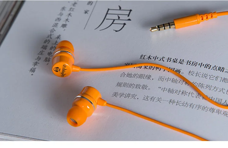 URBANFUN керамический цветной Hi-Fi наушник beryllium с микрофоном 3,5 мм музыкальные наушники CBM-1