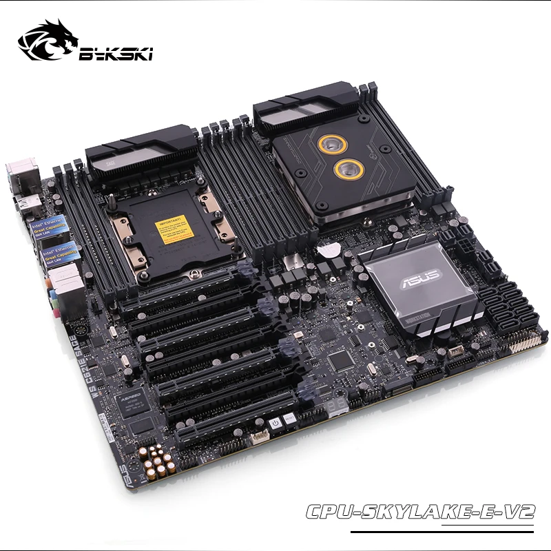 Bykski CPU водный блок для LGA 3647 SKYLAKE платформа водяного охлаждения процессора