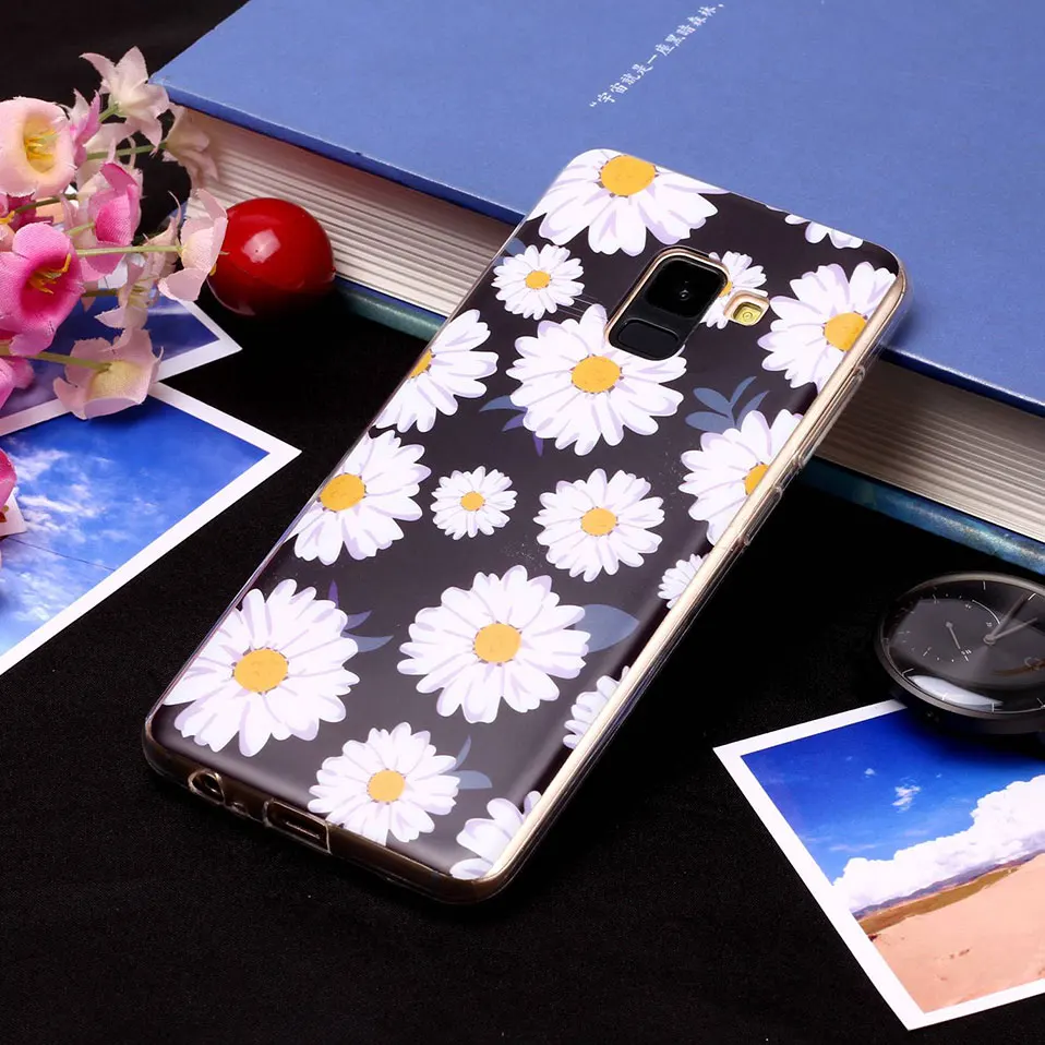 Phone Case For Galaxy A6 A8 Plus 2018 TPU Cases Samsung A5 A3 2017 Silicon Soft Covers EU Coque Housing |
