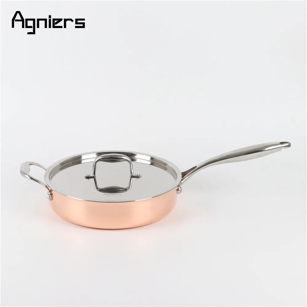 3 кастрюли Agniers высокого качества 6 шт. Женская пятислойная кастрюля для соуса из