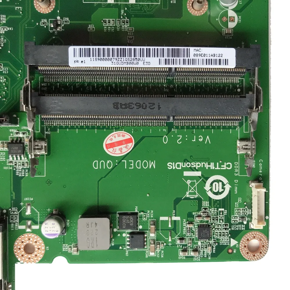 Материнская плата SZWXZY для Lenovo C325 AIO DDR3 FRU 90000079 DA0QUDMB6E0 E350 E450 | Компьютеры и офис