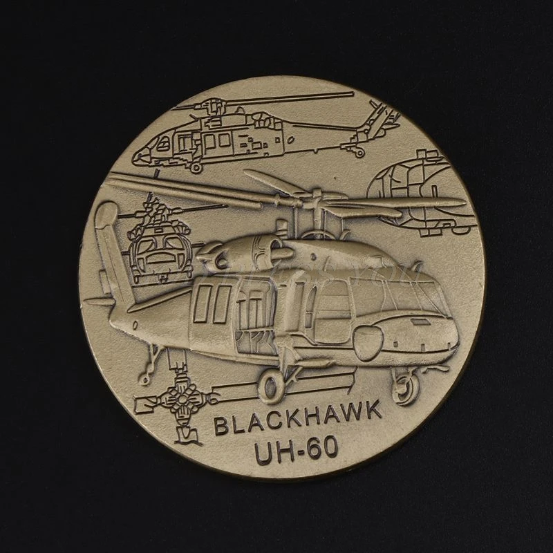 Памятная монета самолета AH-60 друзей сувенир искусство ремесла домашнего украшения свадебные подарки украшения в подарок, хороший подарок монеты