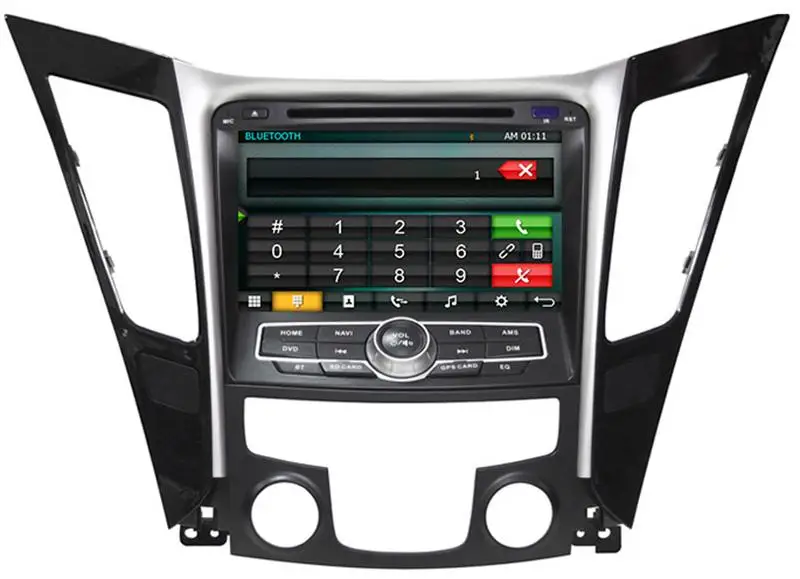 " автомобильный dvd-плеер с gps(Опт.), аудио Радио стерео, USB/SD, AUX, BT/tv, автомобильный мультимедийный головной убор для HYUNDAI SONATA 2011 2012 2013