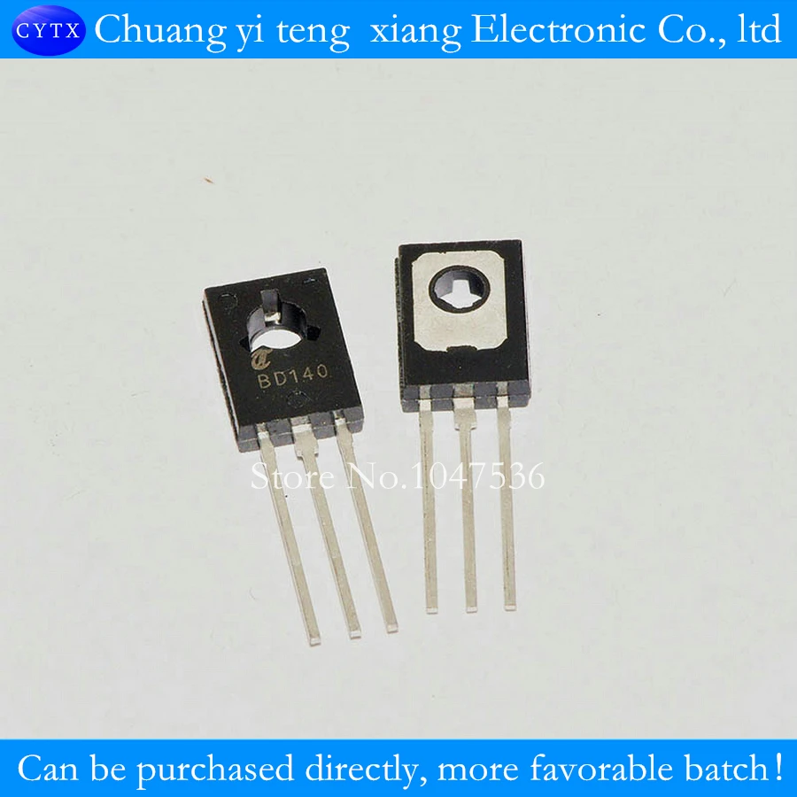 1 5 A/80vpower Триод BD140 PNP транзистор TO 126 (100 шт./лот)|transistor bd140|transistor pnptransistor 100pcs |