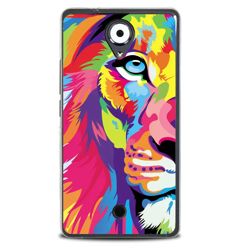 Пять цветов телефонные чехлы для Wiko U Feel чехол мода мультфильм шаблон мягкий