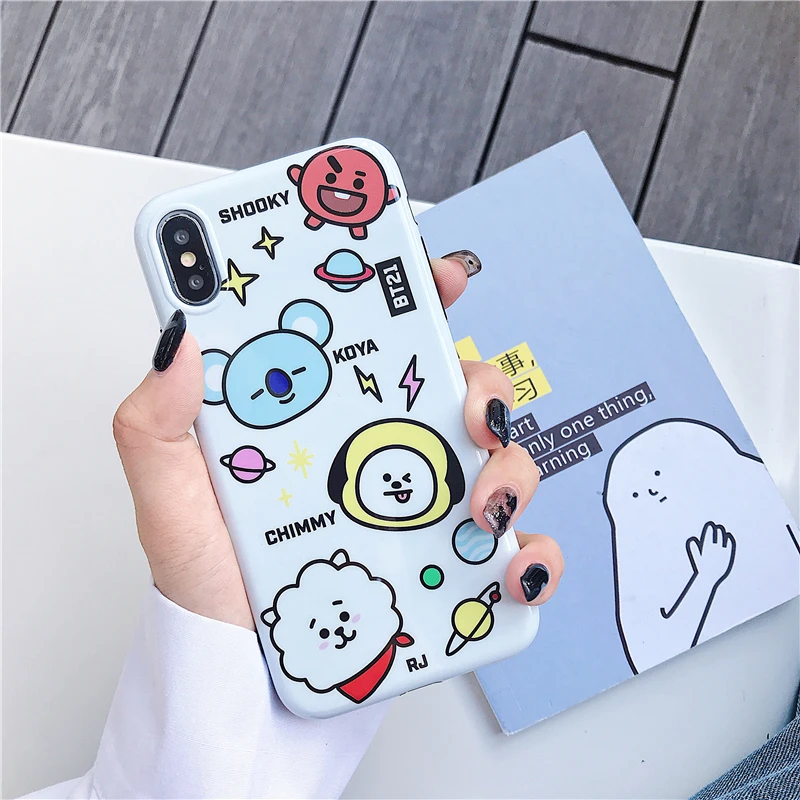 Sdreefge IMD Мультяшные Забавные Животные ТПУ мягкий чехол для телефона iphone XS MAX X XR 8 6s 6