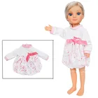 Высококачественное белое платье с рисунком звезд, мини-юбка, Повседневная Домашняя одежда, одежда для кукла, Шэрон для куклы Нэнси, 16 дюймов, аксессуары для марионетки