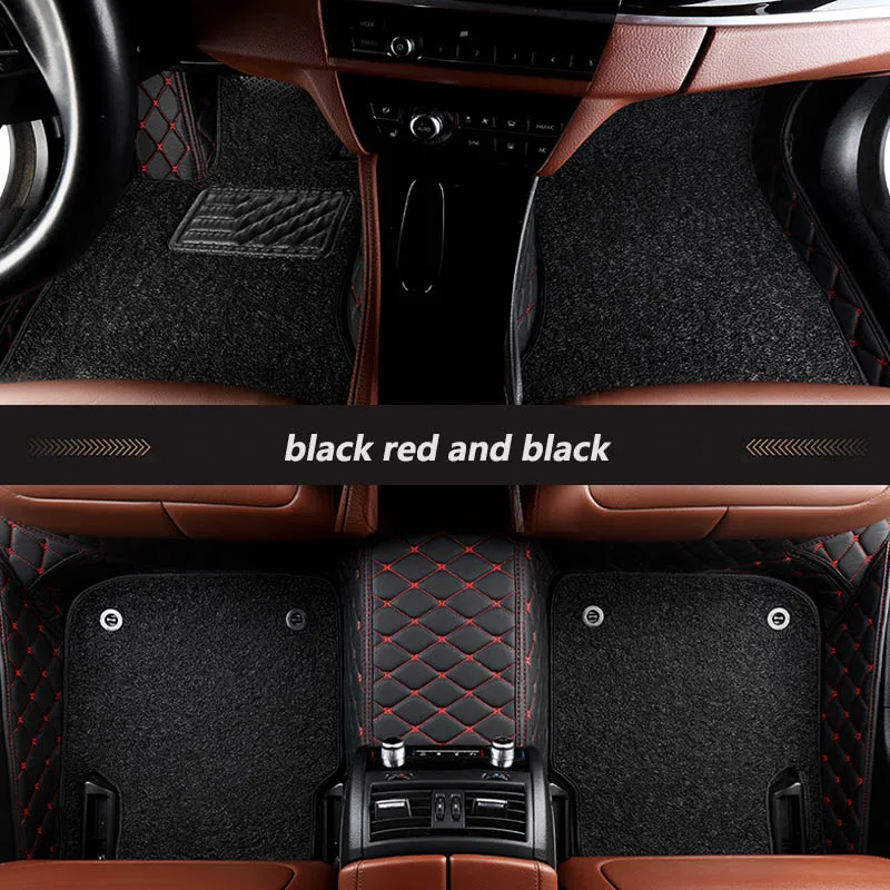 Kalaisike пользовательские автомобильные коврики для Jaguar все модели F PACE XJL XEL XF XE TYPE XK