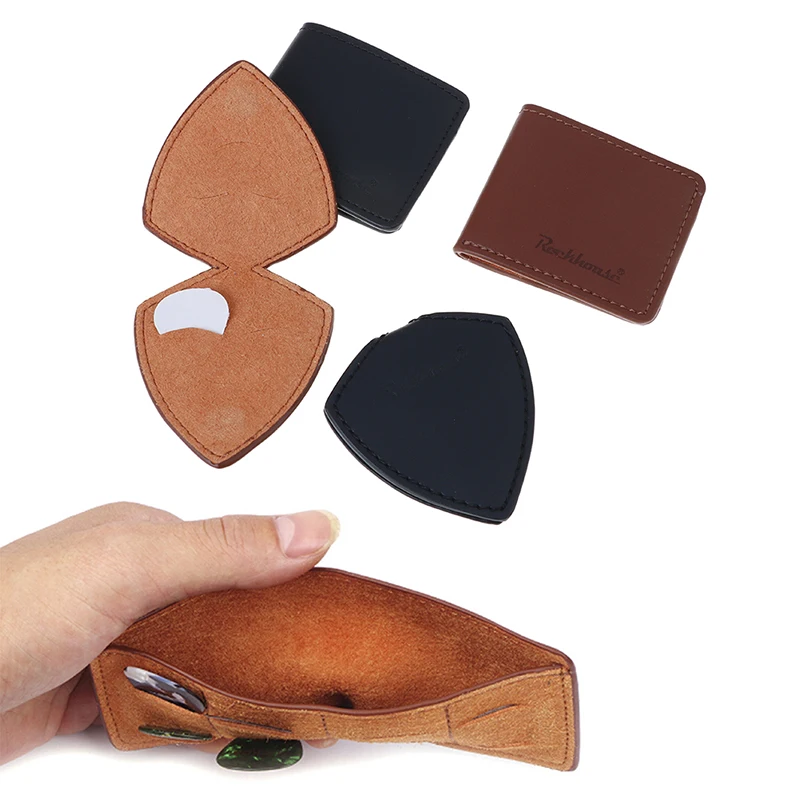 Микрофибра ПУ кожа гитара выбирает мешок пакет держатель бас часть и аксессуары