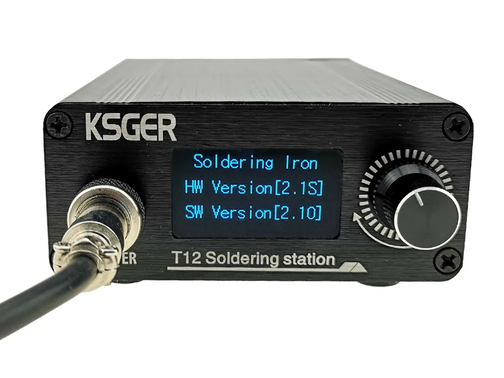 KSGER T12 паяльник станция литиевая батарея STM32 V2.1S OLED T12 железные наконечники алюминиевый сплав FX9501 Ручка DIY Инструменты для пайки