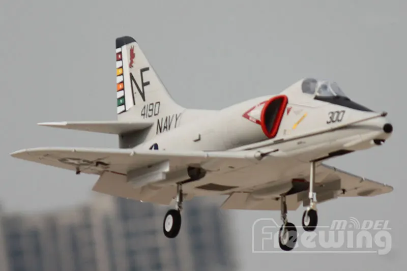 Freewing A-4E/F RC EDF Skyhawk самолет 80 мм EDF Vec пульт дистанционного управления PNP модель самолета самолет с неподвижным крылом