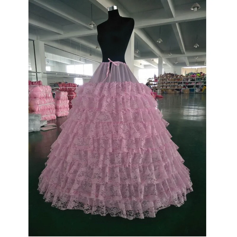 SOCCI Weekend Petticoat Кружевное Свадебное бальное платье черно-белое под юбку кринолин длинные юбки-американки юбка свадебные аксессуары розовый
