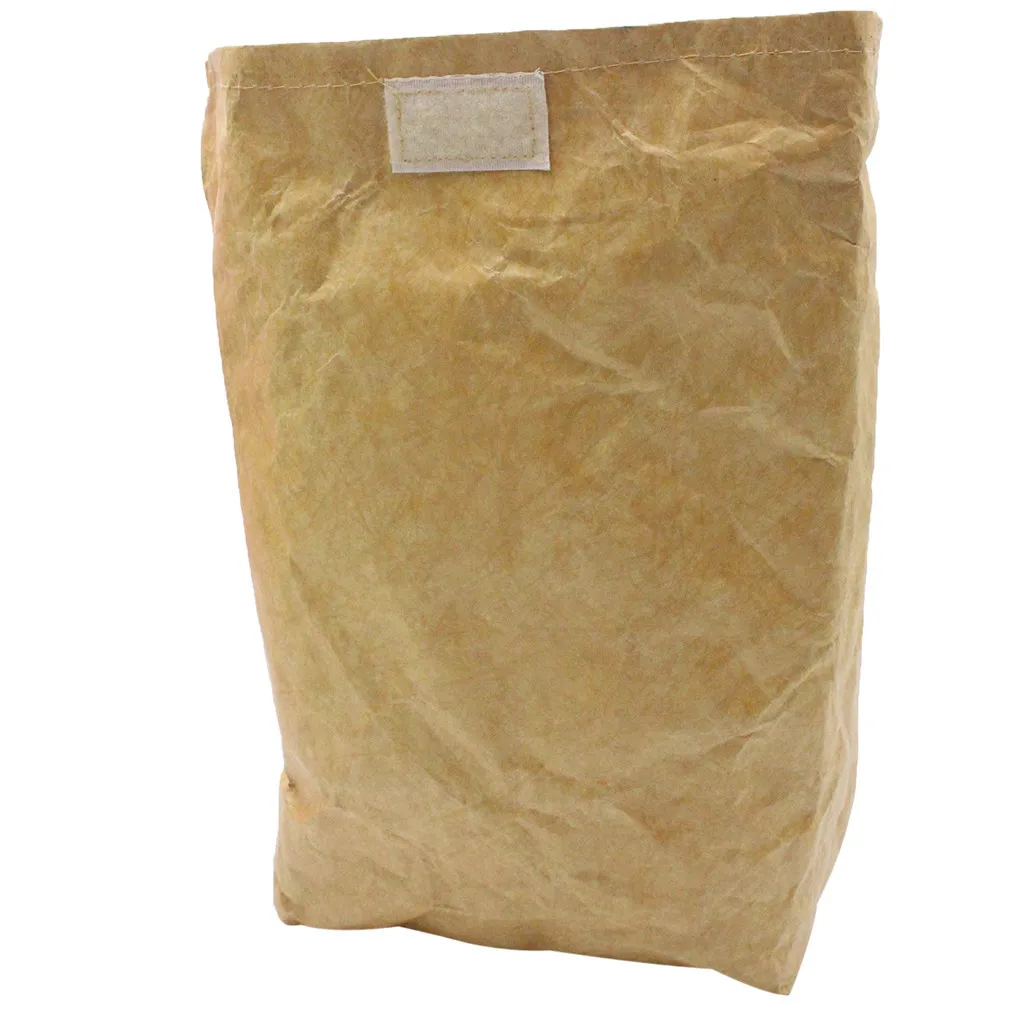 Kraft paper lunch bag environmental protection can dissolve DuPont aluminum film box insulation Reusable 4.22 | Дом и сад
