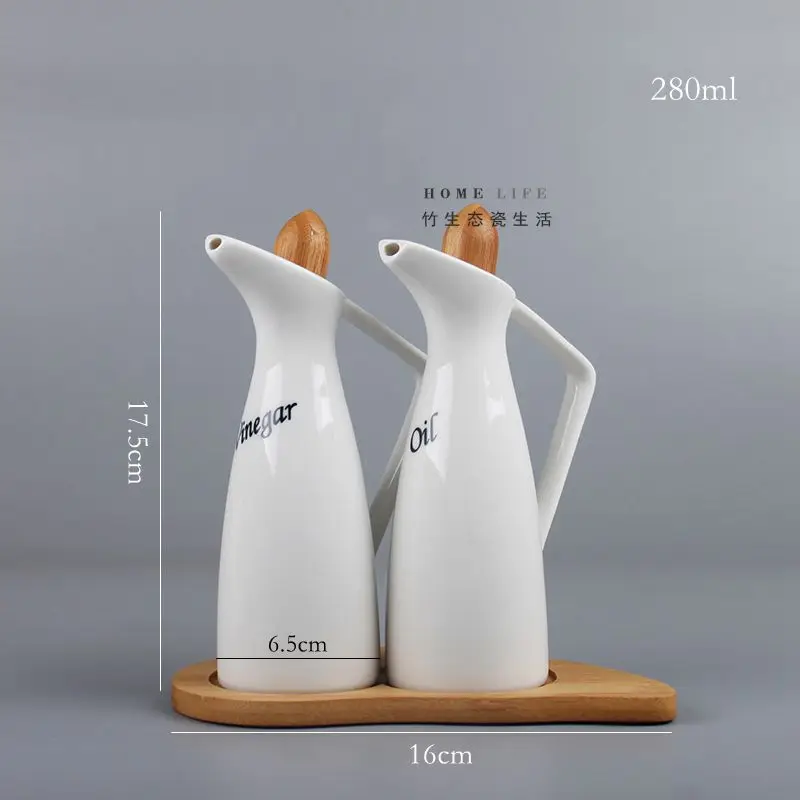 Кухонный креативный японский стиль керамический масляный Набор банок для