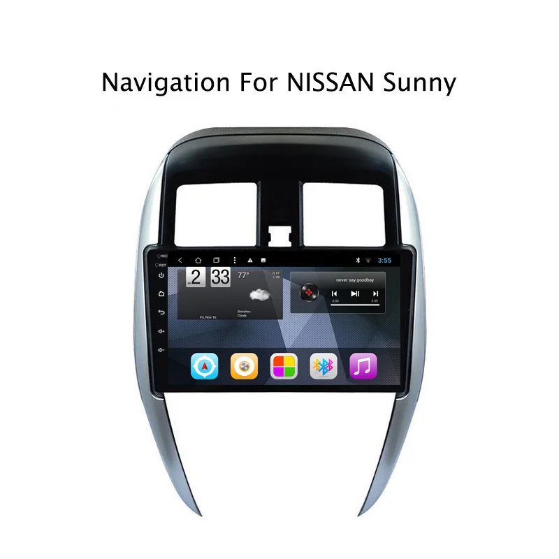 10 1 &quot2G ram 32G rom Восьмиядерный Android 8 автомобильный радиоприемник стерео для Nissan Sunny