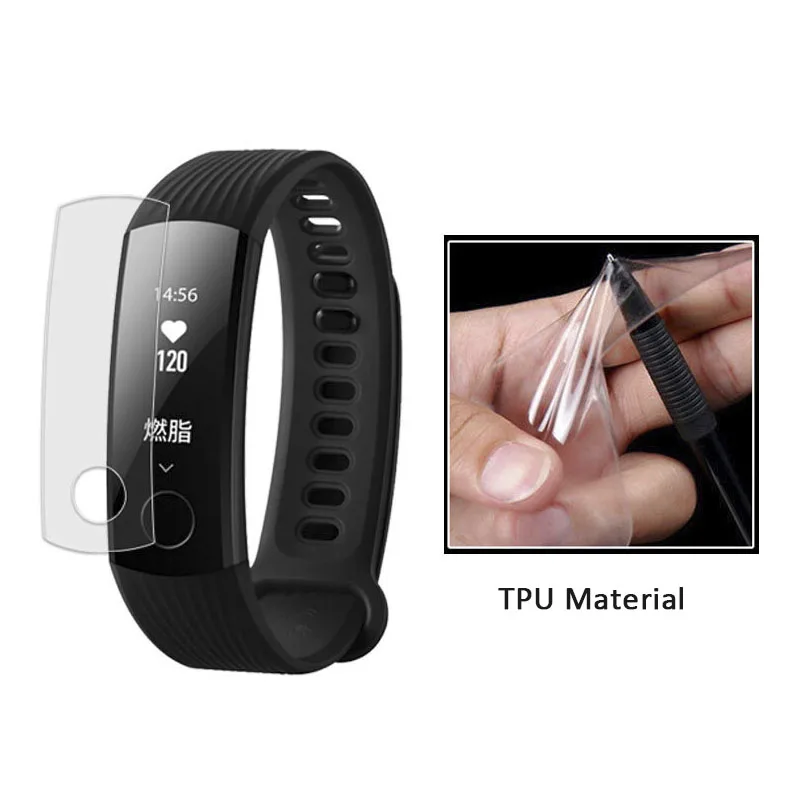 5 шт./3 шт./2 шт. для Huawei Honor Band 3 защитная пленка экрана Молодежные Смарт часы мягкая