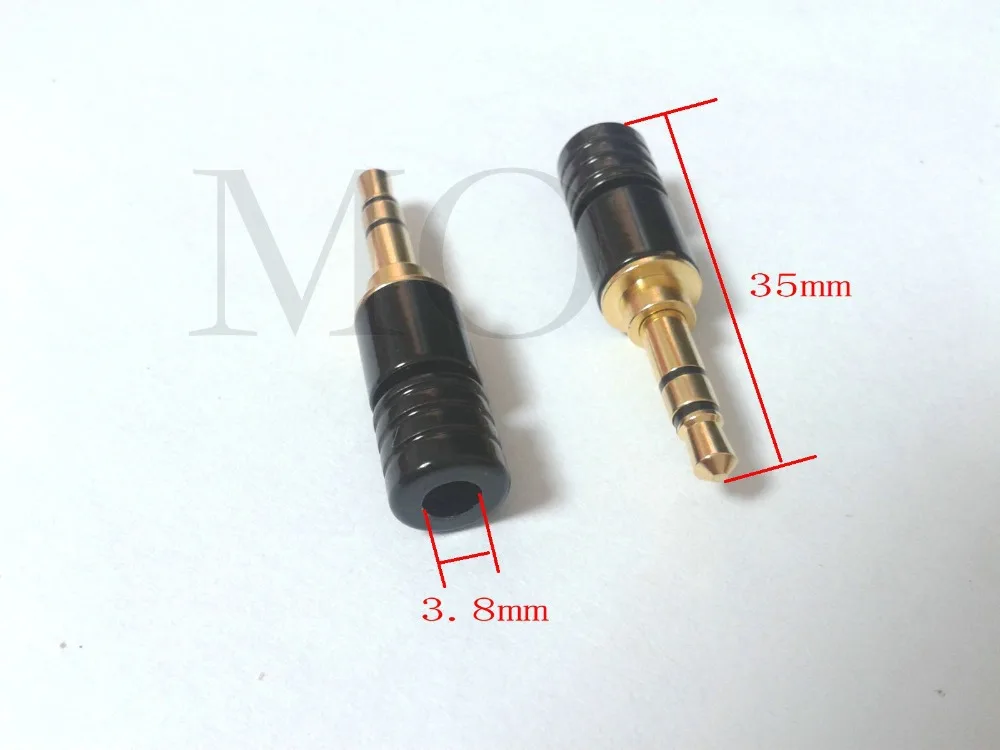 10 шт. медный 3 5 мм стерео штекер паяльный Разъем DIY|connector diy|connector 3.5mmconnector plug |