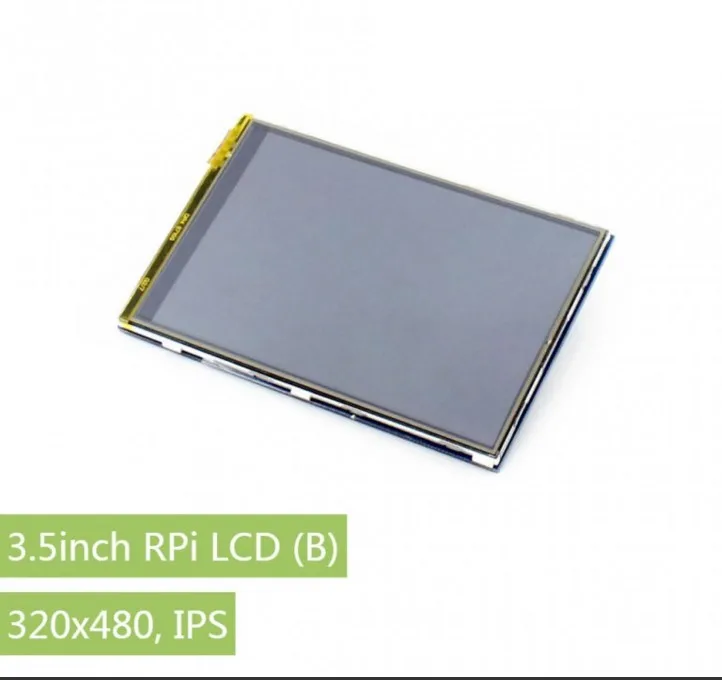 3 5 дюймовый ЖК дисплей RPi (B) 320x480 IPS предназначенный для Резистивного Сенсорного