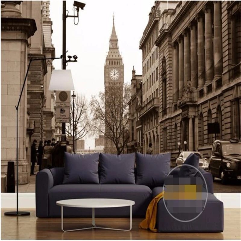 Настенные бумаги beibehang домашний декор Настенная роспись на заказ Лондон Биг Бен