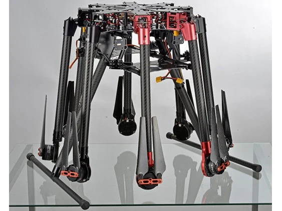 RCTimer S1100 Octocopter складной комплект из углеродного волокна для рамы Pro Quadcopter мульти-роторы с 4114 мотором HV40A пропеллер ESC Combo