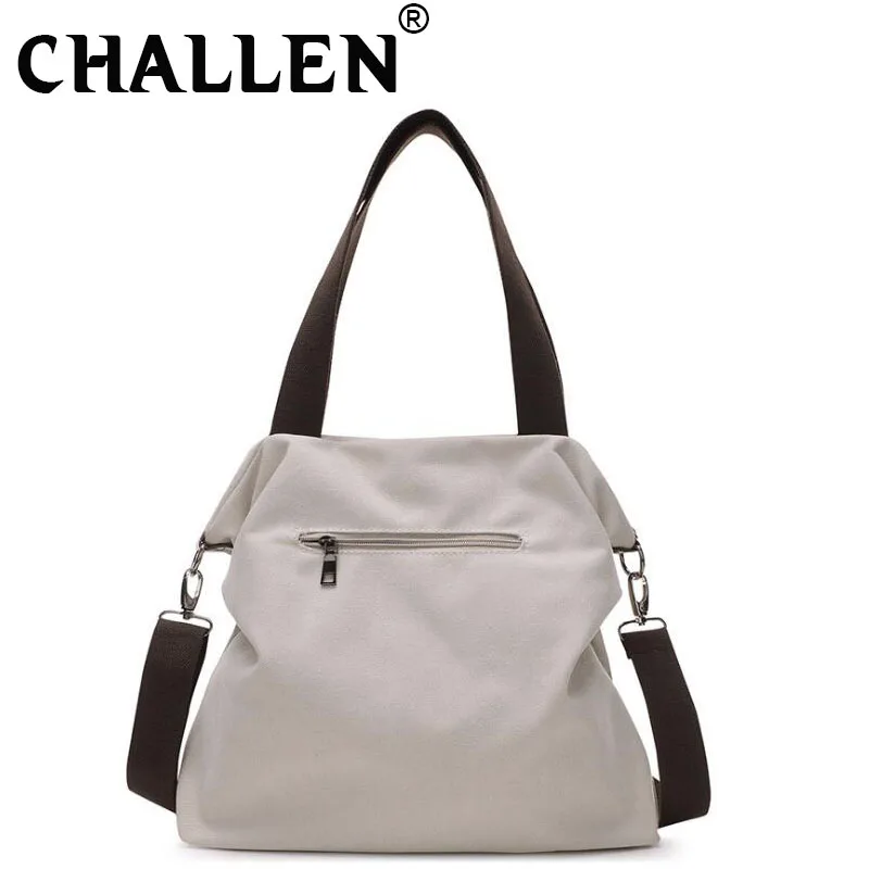 Женские большие сумки тоуты мягкая холщовая сумка мессенджер через плечо