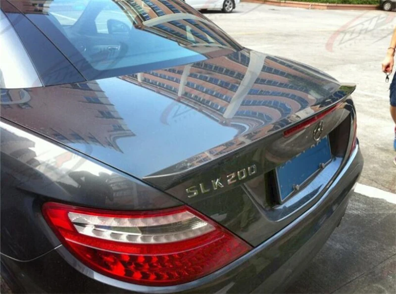Carbon Fiber Spoiler For Mercedes-Benz SLK Class R171 R172 2010-2019 High Quality Spoilers Auto Accessories By EMS | Автомобили и