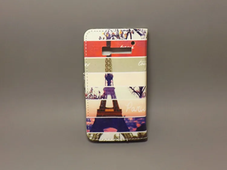 Бабочка цветок Флаг Дизайнер Alcatel One Touch Pop C5 5036 OT5036 5036D с 2 держатель для карт и