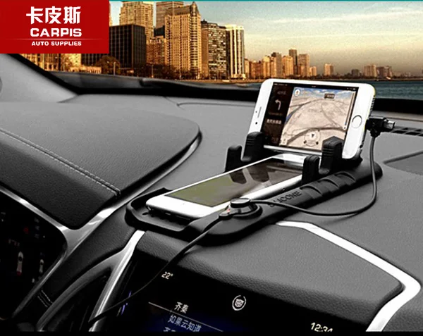 Универсальный силиконовый чехол для телефона Автомобильный держатель Подставка