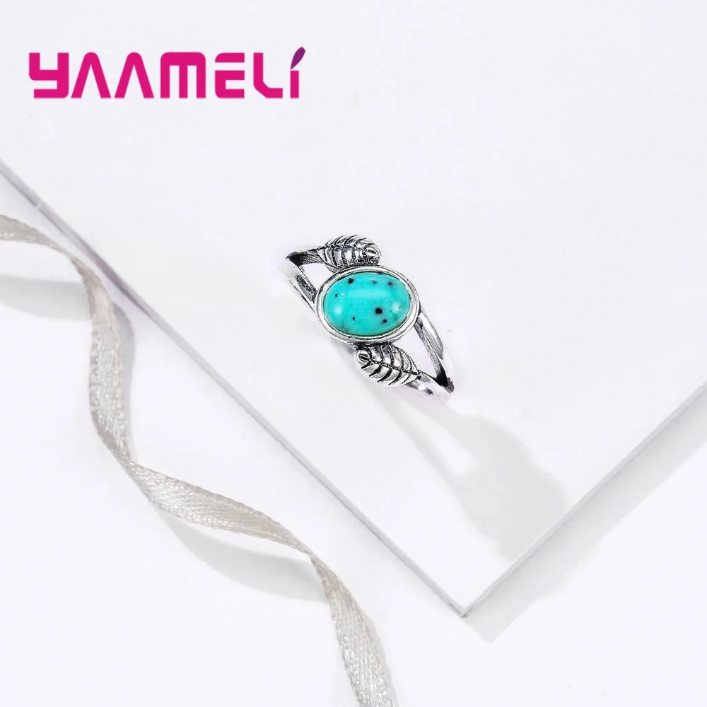 Новые модные ювелирные изделия простой красивый старинный зеленый камень 925