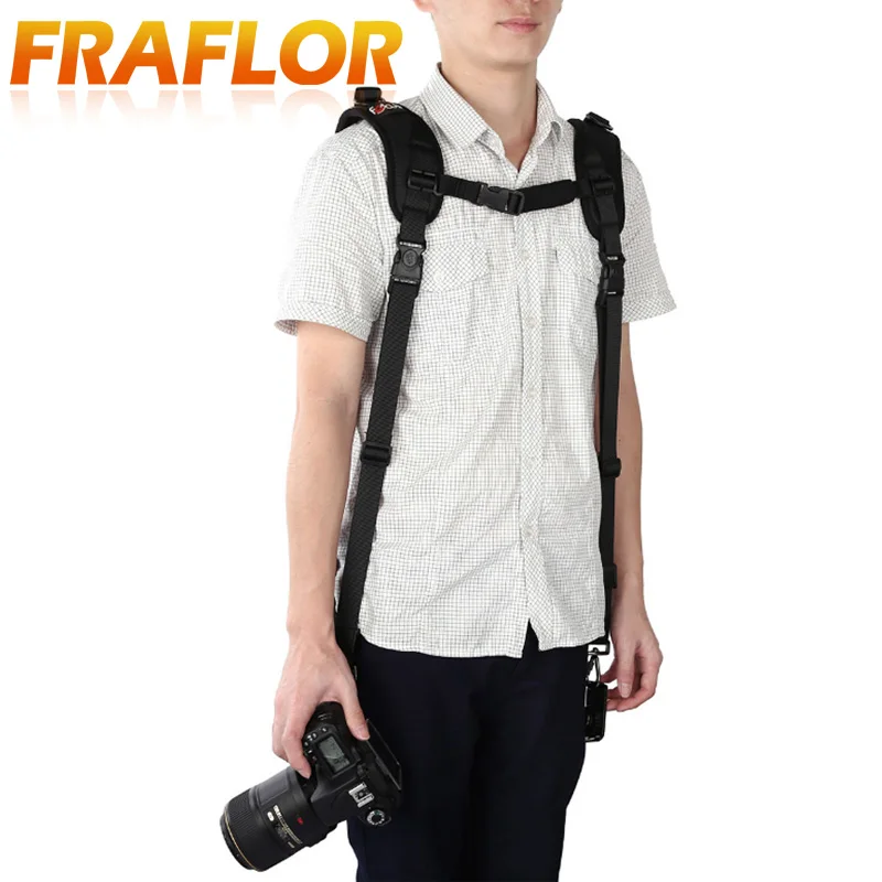 Вспышка для двойной камеры с наплечным ремнем и быстрой фотоаппарата 5D2 5D3 5D4 1DX 1DX2